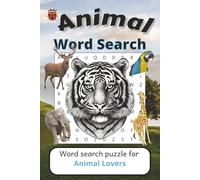 Animal Word Search Puzzle Book: Explore the Animal Kingdom with Easy Word Puzzles