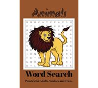 Animal Word Search Puzzle Book: Word Searches for Easy to Read Print about Animals, Relaxing, Anxiety Relief | 6X9 inches, 110 Pages | 50+ ... Free Times, Someone special, loved ones