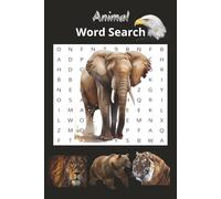 Animal Word Search Puzzle Book: Word Searches With Easy to Read Print about Animals | 6*9 inches, 110 pages | 50+ Puzzles...Gift for Vacations, Holidays and Free Times
