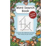 Animal Word Search Puzzle Book: Word Searches with Easy to Read Print about Animals, Animal species, Animal Kingdom | 500 Different Animals | 6x9 ... Holidays and Free times for all ages