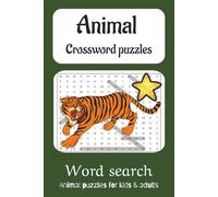 Animal Word Search Puzzle Book: Word Searches with Easy to Read Print about Animals, Specific animal names, Different types of Animals and More | 6x9 ... … Gift for Vacations, Holidays and Free Times