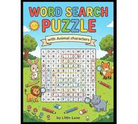 Animal Word Search Puzzle: Volume 1: Fun & Challenging Brain Games with Solutions for Adults and Kids