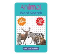 Animal Word Search: Relaxing Puzzles Featuring Creatures from Land, Sea & Sky
