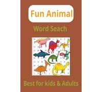 Animal Word Search: Word searches with Easy-to-Read print about Lions, Tigers, Elephants, Monkeys, Dogs, Cats, and More | 6x9 inches | 70 pages | 30+ Puzzles
