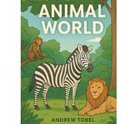 ANIMAL WORLD: Adult Coloring for Stress Relief & Relaxation