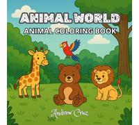 Animal World: Animal coloring book