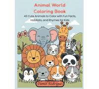 Animal World Coloring Book: Animals to color with Fun Facts