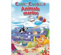 Animale marine. Carte de colorat