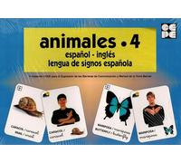 Animales 4 : Español. Inglés. Lengua de signos española | Fundación Cnse , Marisol De La Torre