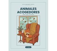 Animales Acogedores: Libro para colorear de trazos grandes y fáciles, 50 láminas para relajarse (Blue Balance Press)