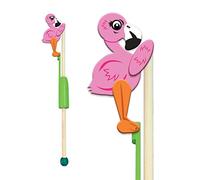 Animales acróbatas - Flamenco de Deluxebase. Juguetes de Madera de Estilo Tradicional con temática Animal para bebés y niños