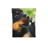 Animales Animales Lindo Perro Cachorro Rottweiler, Squeeze Top Wallet Bolsa de Almacenamiento para Mujer Monedero pequeño Bolsa de Cambio