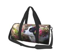 Animales Border Collie Lindo Perro Pet, Bolsa de Viaje de Gran Capacidad, Bolso Redondo, Bolsa de Viaje Deportiva, Bolsa de Mano, Bolsa de Fitness