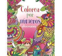 Animales, colorea por números