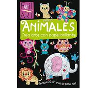 ANIMALES. Crea arte con papel brillante