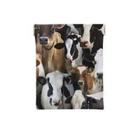 Animales De Granja Vacas Lecheras Vaca, Squeeze Top Wallet Bolsa de Almacenamiento para Mujer Monedero pequeño Bolsa de Cambio