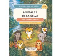 Animales de la Granja para Recortar y Pegar: Aprende a usar las tijeras jugando (Recorta y Aprende): Aprende a usar las tijeras jugando (Recorta y Aprende)
