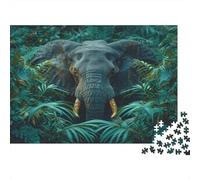 Animales de la Selva Puzzle 1000 Piezas, Puzzle para Adultos, Rompecabezas De Calidad, Puzzles Adultos para Amantes O Amigos Rompecabezas Imposable 1000pcs (75x50cm)