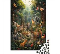 Animales de la Selva Puzzle 1000 Piezas, Rompecabezas para Adultos, Rompecabezas Imposable, Rompecabezas, Rompecabezas para Adultos, Rompecabezas 1000pcs (75x50cm)