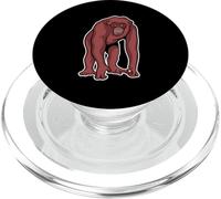 Animales de la Selva Tropical - Chimpancé PopSockets PopGrip para MagSafe