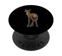 Animales de la Selva Tropical - Corzo PopSockets PopGrip Adhesivo