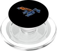 Animales de la Selva Tropical - Rana Azul Naranja PopSockets PopGrip para MagSafe