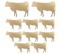 Animales de madera sin terminar para pintar, plantillas para pintura de animales | 10X plantillas de pintura sobre madera | Artesanía de arte, plantillas de pintura, clase de arte para, recortes en