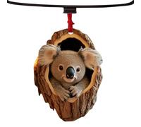 Animales de Navidad, decoración de árbol de Navidad de animales, decoración de Navidad, Koala Mono Gato Decoración para el hogar, acrílico 2D