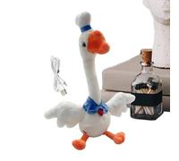 Animales de peluche, 34 cm recargable que imita y repite lo que dices graba vocal decoración, peluches, para niños, niñas, niños, niñas, cumpleaños, habitación, coche, sofá