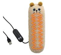 Animales De Peluche Calentados - Cojín De Calefacción Con Enchufe Ajustable Almohada Calefactora | Estera Calefactora USB De Felpa Con Temporizador, Estera De Calefacción Para C