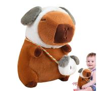 Animales de peluche para compañero de peluche calmante y abrazo - Juguete Capybara de peluche - para compañeros amigos y adolescentes sofá cama sofá oficina asiento de coche dormitorio y viaje