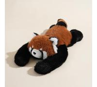 Animales de Peluche ponderados, Almohada abrazable para aliviar la ansiedad y apoyar el sueño, Juguetes de Peluche de Dinosaurio, Oso de Peluche Koala Panda, para niños y adul Red Panda 17.71 in/45cm