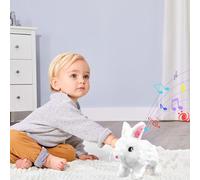 Animales de Peluche Robóticos | Animal de Estimação Eletrónico Realista que Anda | Brinquedo Robô Interativo,para Família Amigos Jovens Adolescentes Rapazes Raparigas Aniversário Natal Feriado