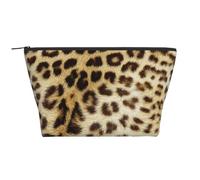 Animales de Piel de Leopardo, Bolsa de artículos de tocador Bolsa de Maquillaje Bolsa de cosméticos Bolsa de artículos de tocador de Viaje portátil