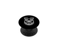 Animales de Trabajo y venados de Fiesta y Adictos a los Ciervos PopSockets PopGrip Adhesivo