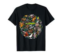 Animales de zoología educativa animal australiana de Camiseta