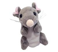 Animales Dedos Puppets, Plush Mouse Puppet Set, 9 cm Soft Stuffed Hand Finger Toy Size Interactive Play System Lightweight Wearable Design, Storytelling Role Play Accessory, Kids Christmas