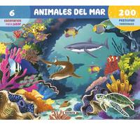 Animales del mar (Juega con pegatinas)
