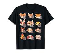 Animales del Zodíaco Chino Lindo Kawaii Año Nuevo Chino Camiseta