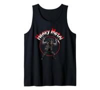 Animales Divertido Trash Heavy-Metal Rock Música Metalhand Camiseta sin Mangas