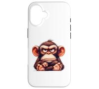 Animales Divertidos Animal gruñón Carcasa para iPhone 16