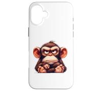 Animales Divertidos Animal gruñón Carcasa para iPhone 16 Plus