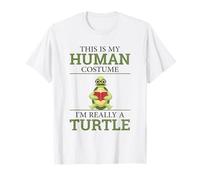 Animales Graciosos Tortugas Humor This Is My Human Costume Turtle Camiseta