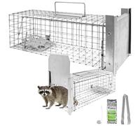 Animales Humane Trampa Jaula Captura Comadreja Gato 50 x 17 x 17 cm Petigi