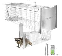 Animales Humane Trampa Jaula Captura Gato Castor 80 x 26 x 26 cm Petigi