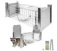Animales Humane Trampa Jaula Captura Gato Comadreja 50 x 17 x 17 cm Petigi