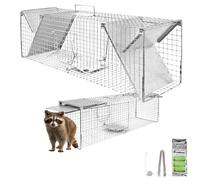 Animales Humane Trampa Jaula Captura Gato Comadreja Zorro 102 x 29 x 31 cm Petigi