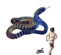 Animales impresos en 3D, Juguete Antiestrés Serpiente 3D - Juguetes Antiestrés Serpiente Animales - Juguetes de Oficina con bisagras, Figuras de Colección Flexibles, Juguete impreso, proveedor