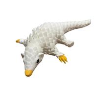 Animales impresos en 3D, juguete de pangolín articulado, juguetes impresos en 3D para aliviar el estrés, figuras de animales con forma de huevos de Pascua, juguetes para escritorio y estantería.