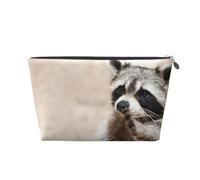 Animales Inteligentes Mapache Naturaleza, Bolsa de artículos de tocador Bolsa de Maquillaje Bolsa de cosméticos Bolsa de artículos de tocador de Viaje portátil